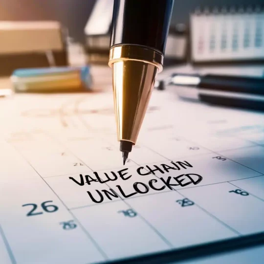 save the date - value chain unlocked